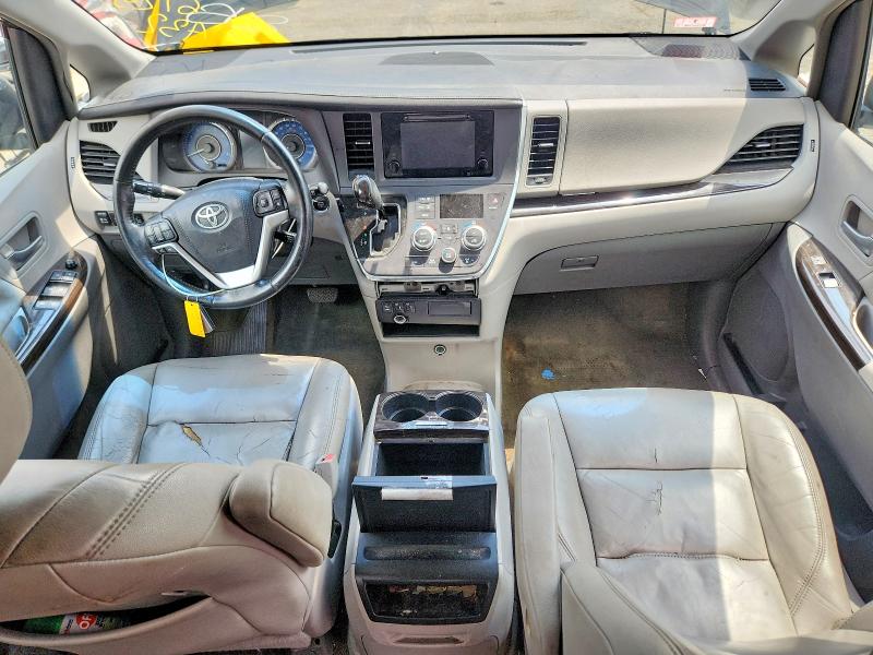 2015 Toyota Sienna VIN 5TDYK3DC2FS622883 COPART salvage auction — FRONT END, NH - CERT OF TITLE-REBUILT VEHICLE (P), sold $5,300 on 2026-07-27 (photo 8)