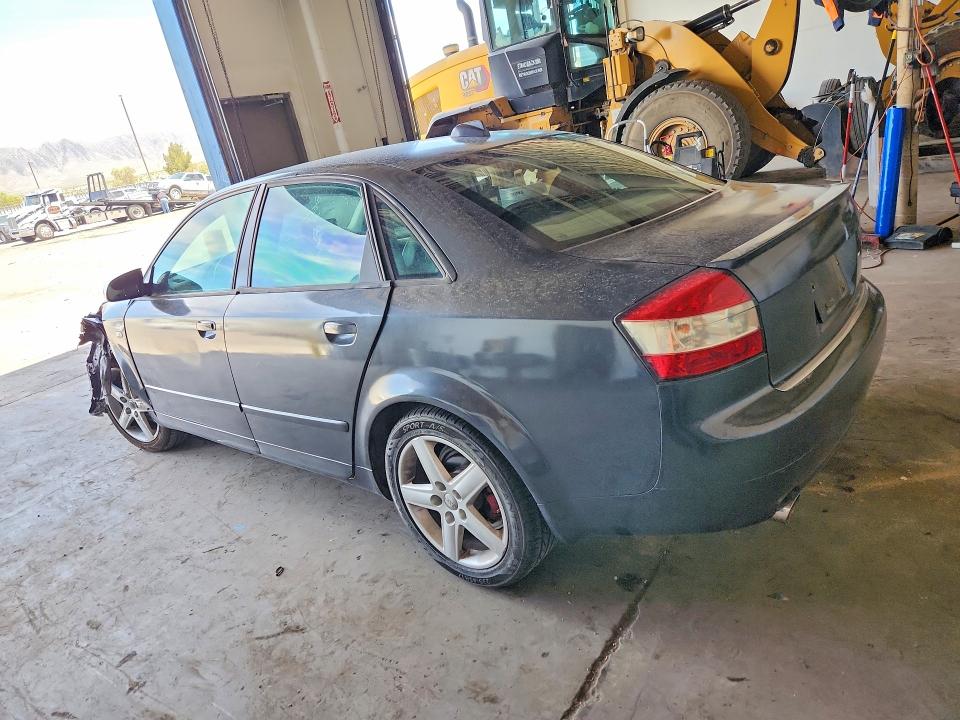 2004 Audi A4 VIN WAULC68E54A107999 COPART salvage auction — FRONT END, Tx - Salvage Vehicle Title, sold $125 on 2026-07-31 (photo 2)