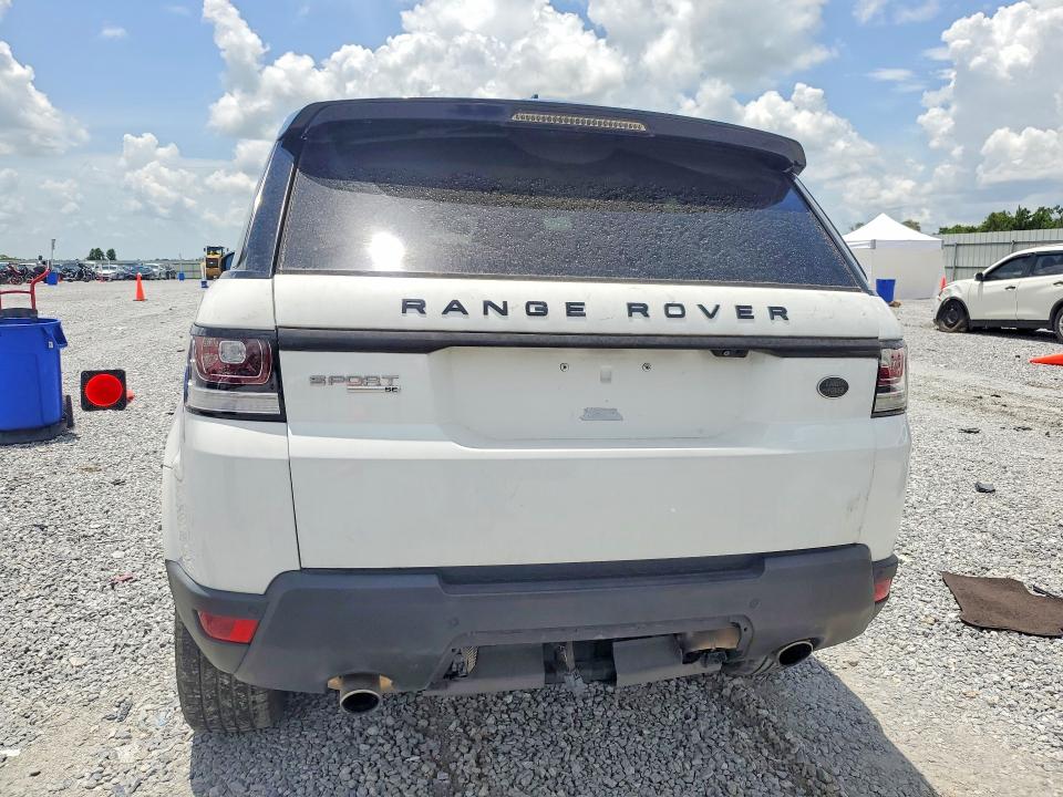 2016 Land rover RANGE ROVER VIN SALWG2VFXGA633794 COPART salvage auction — REAR END, TX - CERTIFICATE OF TITLE (P), sold $3,700 on 2026-08-03 (photo 6)