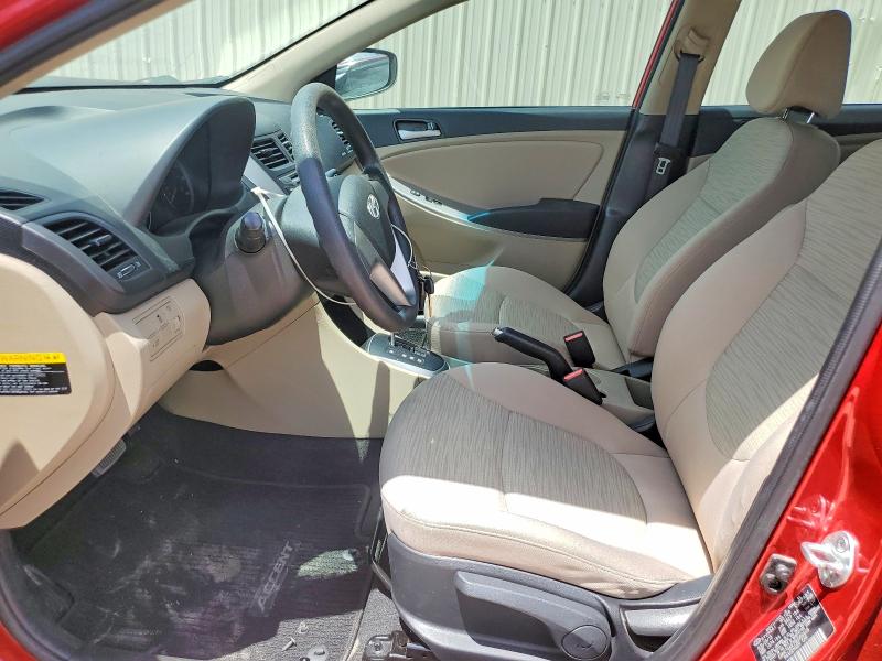 2016 Hyundai VIN KMHCT4AE7GU006608 COPART salvage auction — FRONT END, TX - SALVAGE VEHICLE TITLE (P), sold $50 on 2026-07-29 (photo 7)