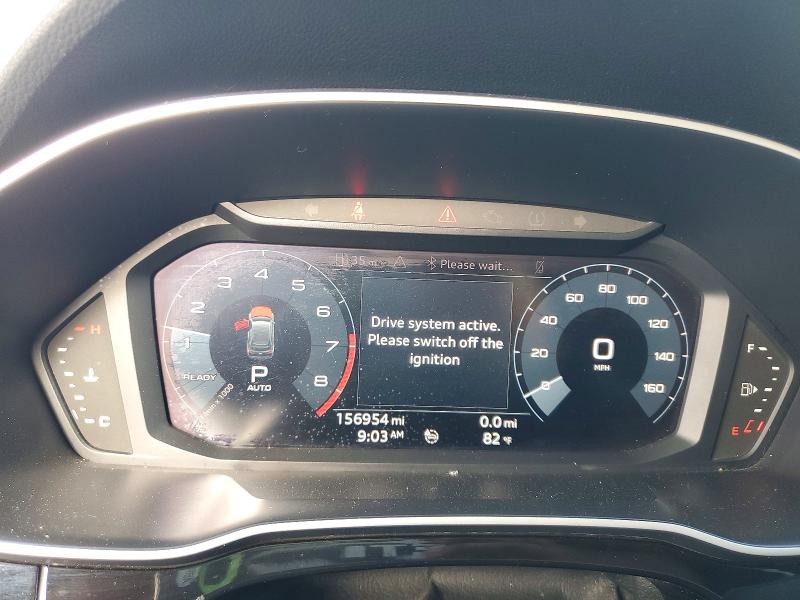 2020 Audi Q3 VIN WA1AECF30L1028642 COPART salvage auction — SIDE, Tx - Salvage Vehicle Title, sold $400 on 2026-08-27 (photo 9)