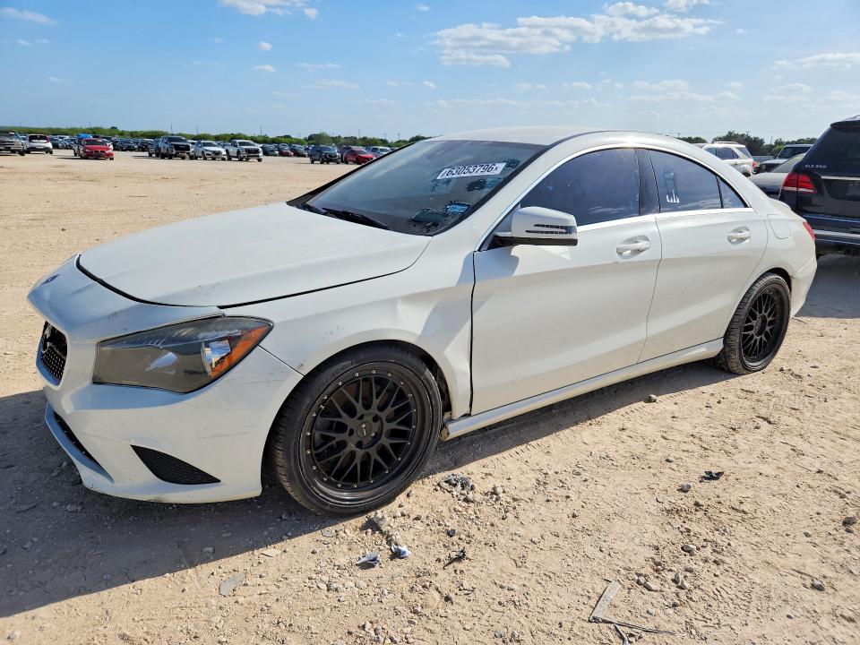 2016 Mercedes-benz Cla-klasse VIN WDDSJ4EB3GN339054 COPART salvage auction — MINOR DENT/SCRATCHES, Tx - Certificate Of Title, sold $3,250 on 2026-08-10 (photo 1)