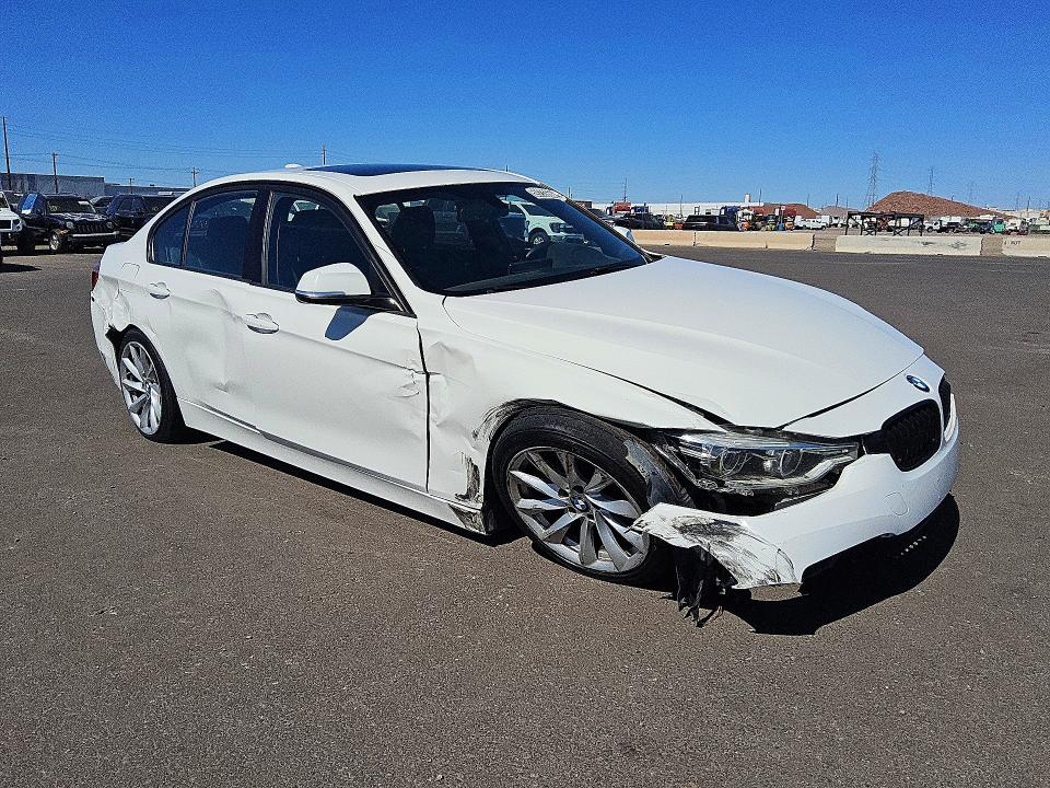 2018 BMW 3 series VIN WBA8A3C51JA488618 COPART salvage auction — UNDERCARRIAGE, WV - CERTIFICATE OF TITLE, sold $1,750 on 2026-07-30 (photo 4)