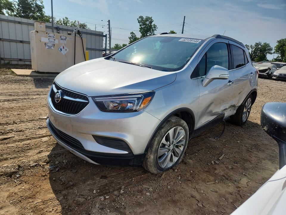 2019 Buick Encore VIN KL4CJASB8KB706990 COPART salvage auction — SIDE, MI - CERTIFICATE OF TITLE, sold $1,000 on 2026-07-31 (photo 1)