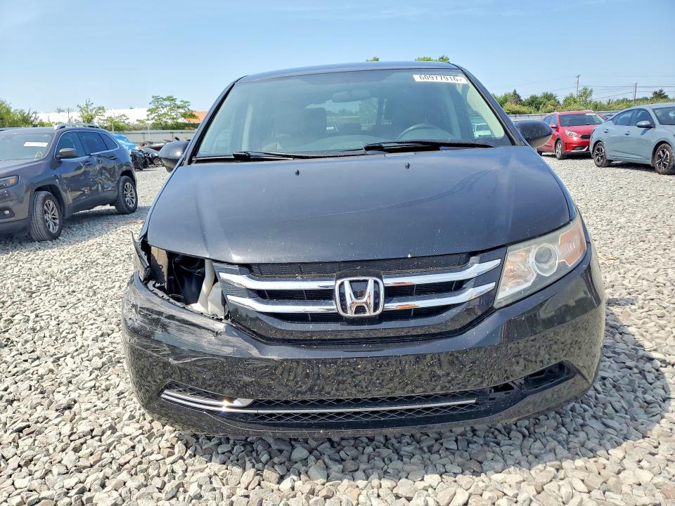 2016 Honda Odyssey VIN 5FNRL5H36GB132587 COPART salvage auction — REAR END, Oh - Cert Of Title-Salvage, sold $90 on 2026-07-30 (photo 5)