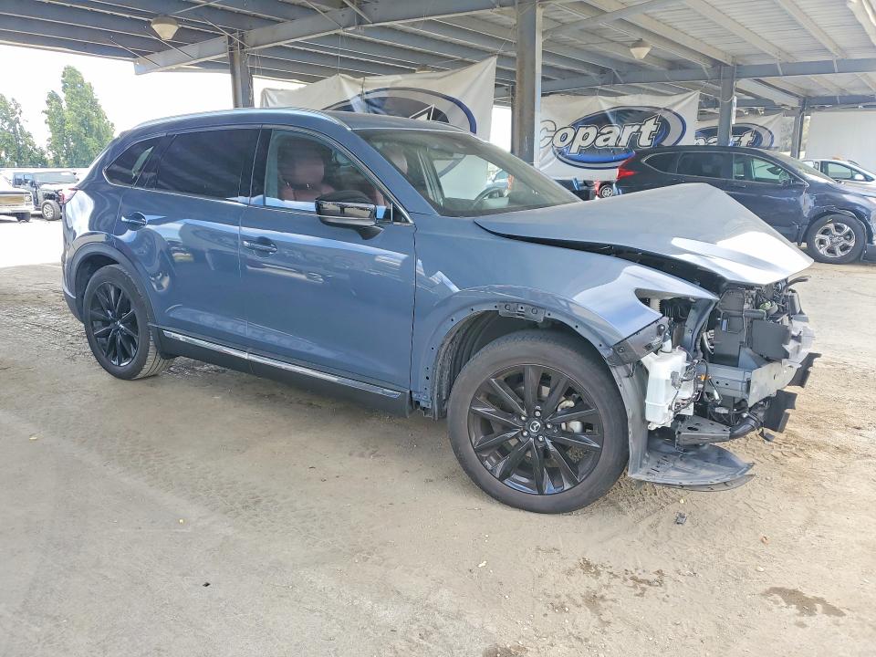 2021 Mazda Cx-9 VIN JM3TCBDYXM0521417 COPART salvage auction — FRONT END, Ca - Salvage Certificate, sold $6,900 on 2026-07-16 (photo 4)
