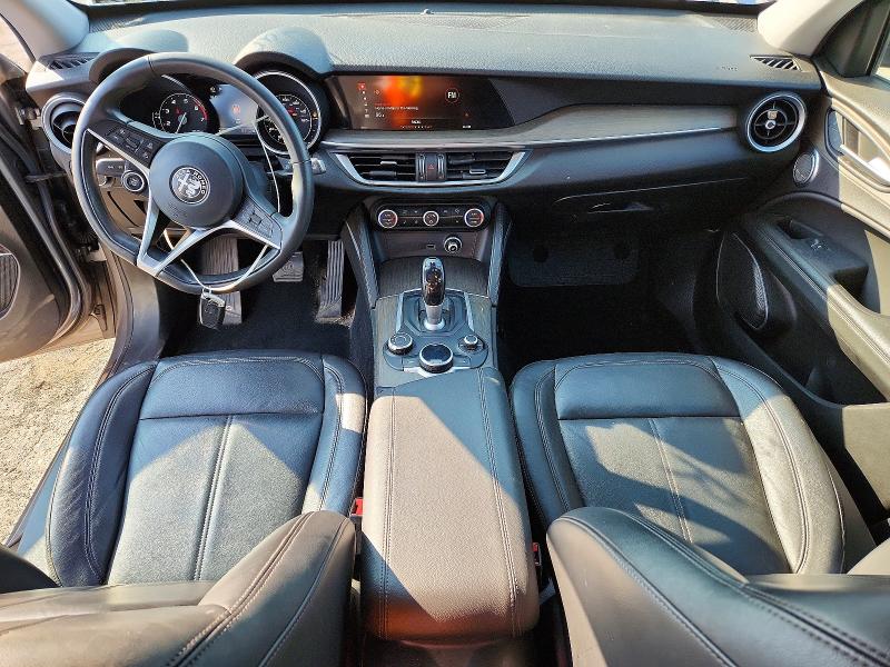 2018 Alfa romeo Stelvio VIN ZASFAKBNXJ7B71902 COPART salvage auction — FRONT END, Wv - Certificate Of Title, sold $4,400 on 2026-08-07 (photo 8)