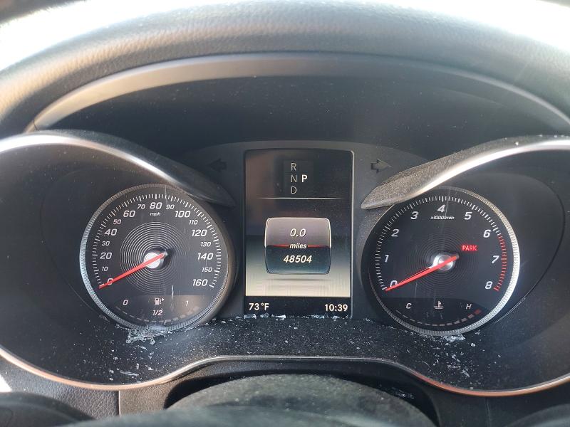 2019 Mercedes-benz Glc VIN WDC0G4KBXKV123032 COPART salvage auction — ROLLOVER, Ca - Salvage Certificate, sold $2,950 on 2026-08-13 (photo 9)