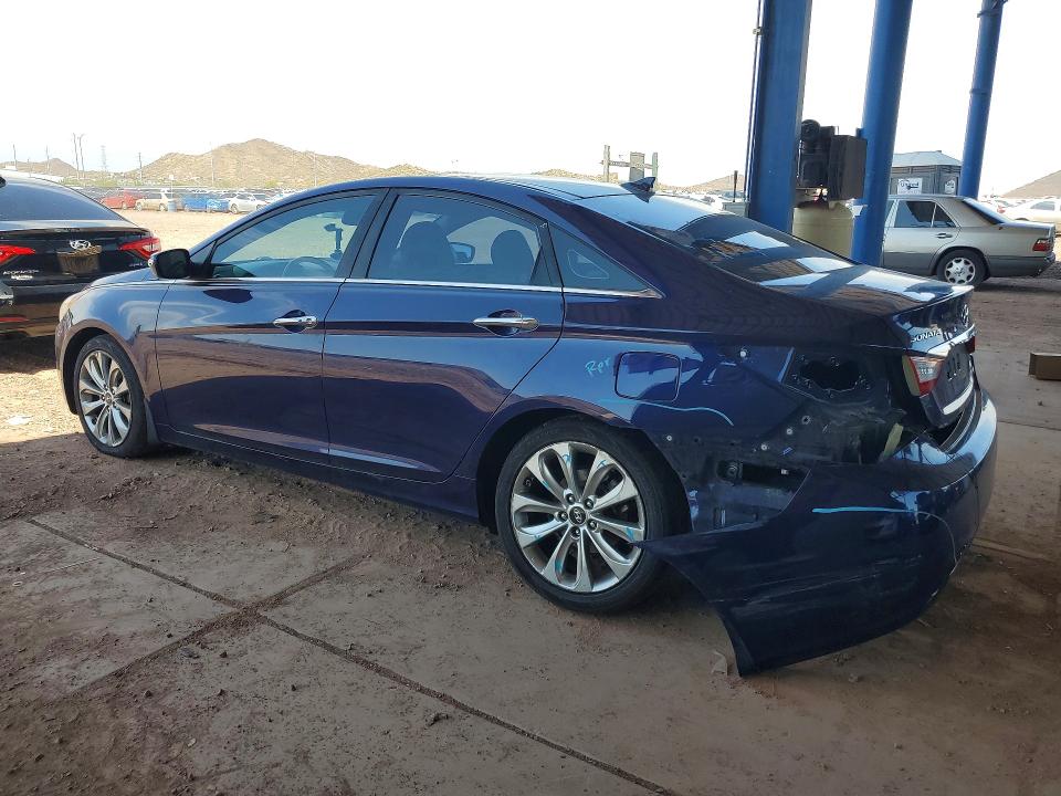 2013 Hyundai Sonata VIN 5NPEC4AB1DH503646 COPART salvage auction — REAR END, Az - Cert Of Title - Salvage, sold $175 on 2026-07-30 (photo 2)