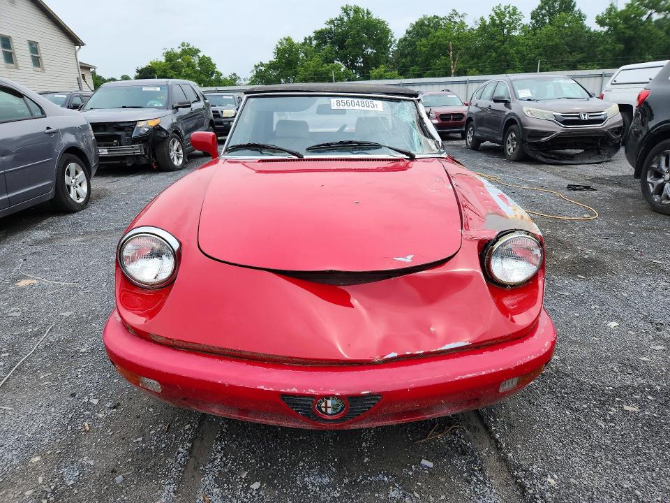 1991 Alfa romeo VIN ZARBB32G1M6005201 COPART salvage auction — FRONT END, Pa - Certificate Of Salvage, sold $1,900 on 2026-07-20 (photo 5)