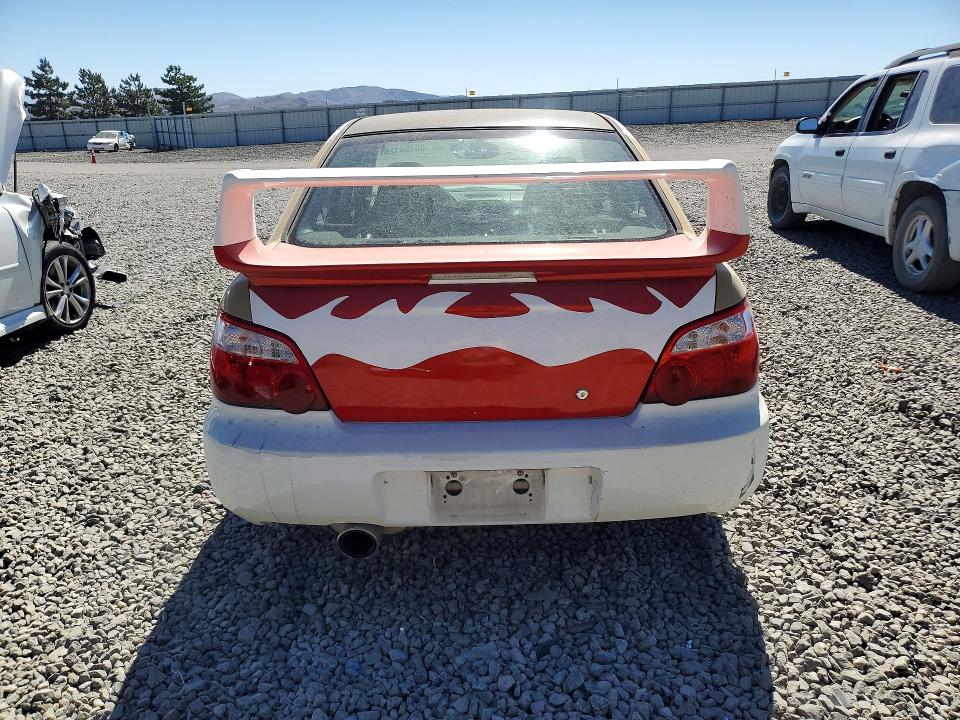 2005 Subaru Impreza VIN JF1GD29685G516519 COPART salvage auction — MINOR DENT/SCRATCHES, Wa - Vehicle Cert Of Ownership-Titl, sold $1,250 on 2026-07-16 (photo 6)