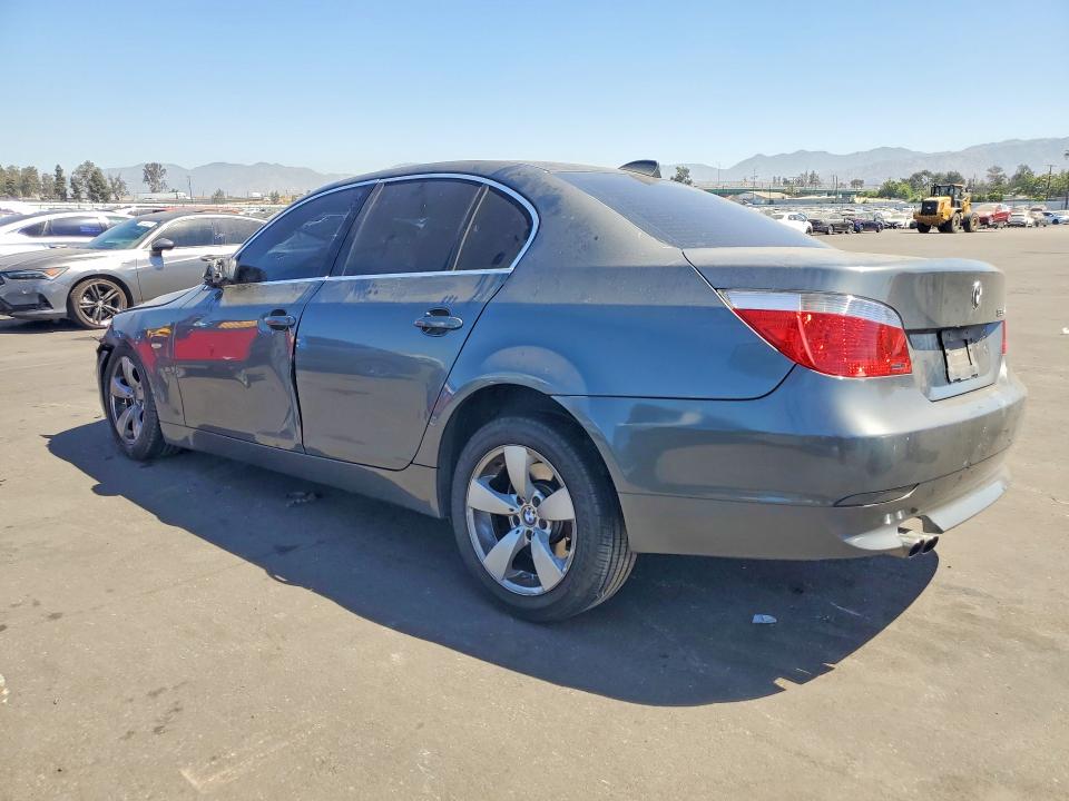 2005 BMW 5er VIN WBANA73505B817917 COPART salvage auction — FRONT END, Ca - Salvage Certificate, sold $250 on 2026-07-27 (photo 2)