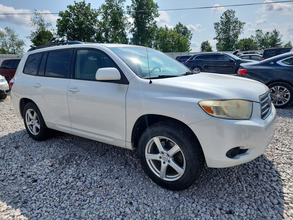 2009 Toyota Highlander VIN JTEDS41A692086728 COPART salvage auction — SIDE, Mi - Certificate Of Title, sold $725 on 2026-07-30 (photo 4)