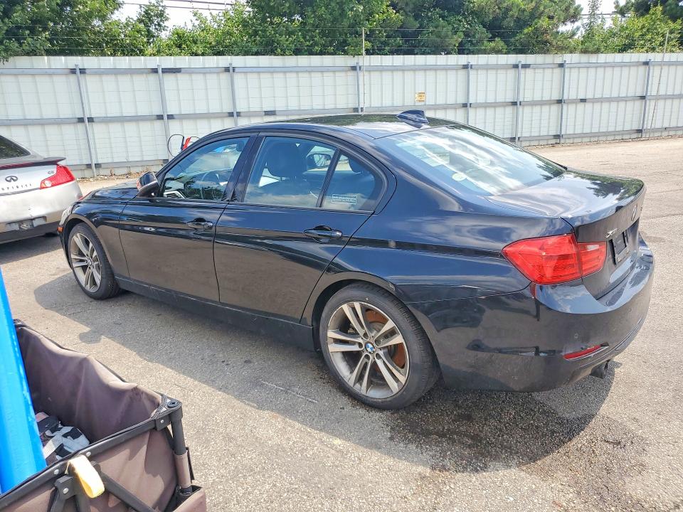 2013 BMW 3er VIN WBA3B9C55DF585466 COPART salvage auction — WATER/FLOOD, Oh - Cert Of Title-Salvage, sold $925 on 2026-08-14 (photo 2)