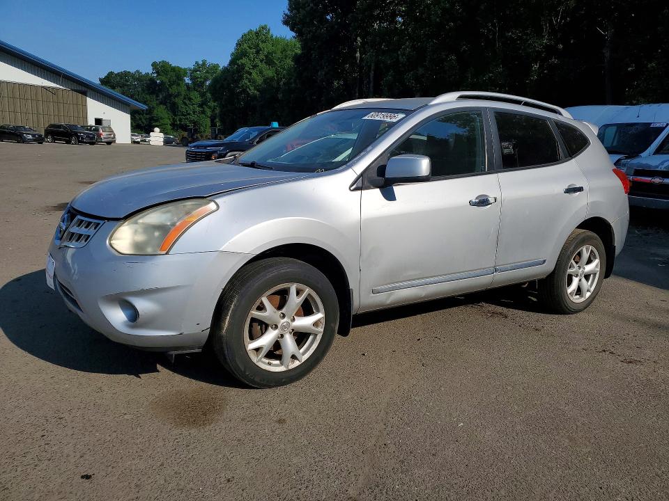 2011 Nissan Rogue sport VIN JN8AS5MV3BW685049 COPART salvage auction — FRONT END, MA - CERTIFICATE OF TITLE (P), sold $450 on 2026-07-23 (photo 1)