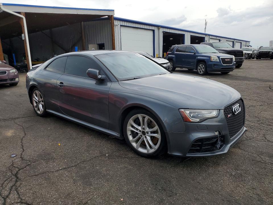 2013 Audi Rs5 VIN WUAC6AFR0DA901346 COPART salvage auction — MECHANICAL, Co - Salvage Title, sold $3,600 on 2026-08-18 (photo 4)