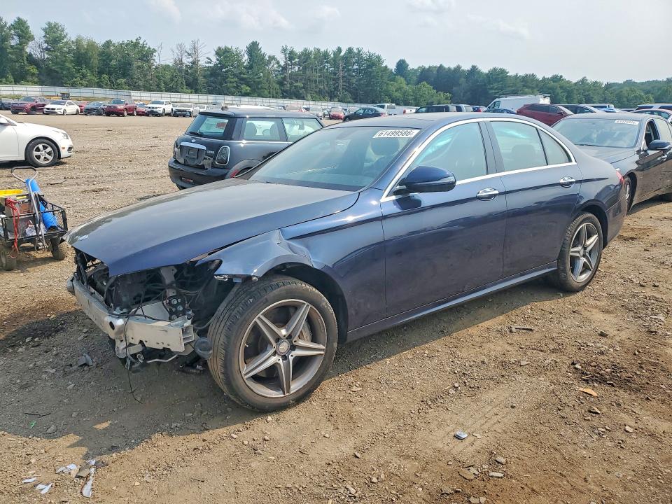2017 Mercedes-benz E-klasse VIN WDDZF4KB8HA046019 COPART salvage auction — FRONT END, Md - Cert Of Salvage < 75% Damage, sold $3,950 on 2026-08-03 (photo 1)