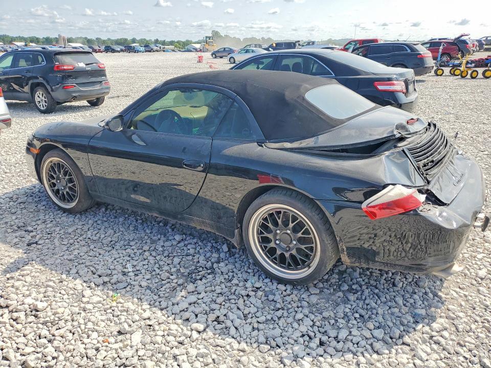 2002 Porsche 911 VIN WP0CA29902S654818 COPART salvage auction — REAR END, Mi - Cert Of Title-Salvage Vehicle, sold $9,700 on 2026-08-20 (photo 2)