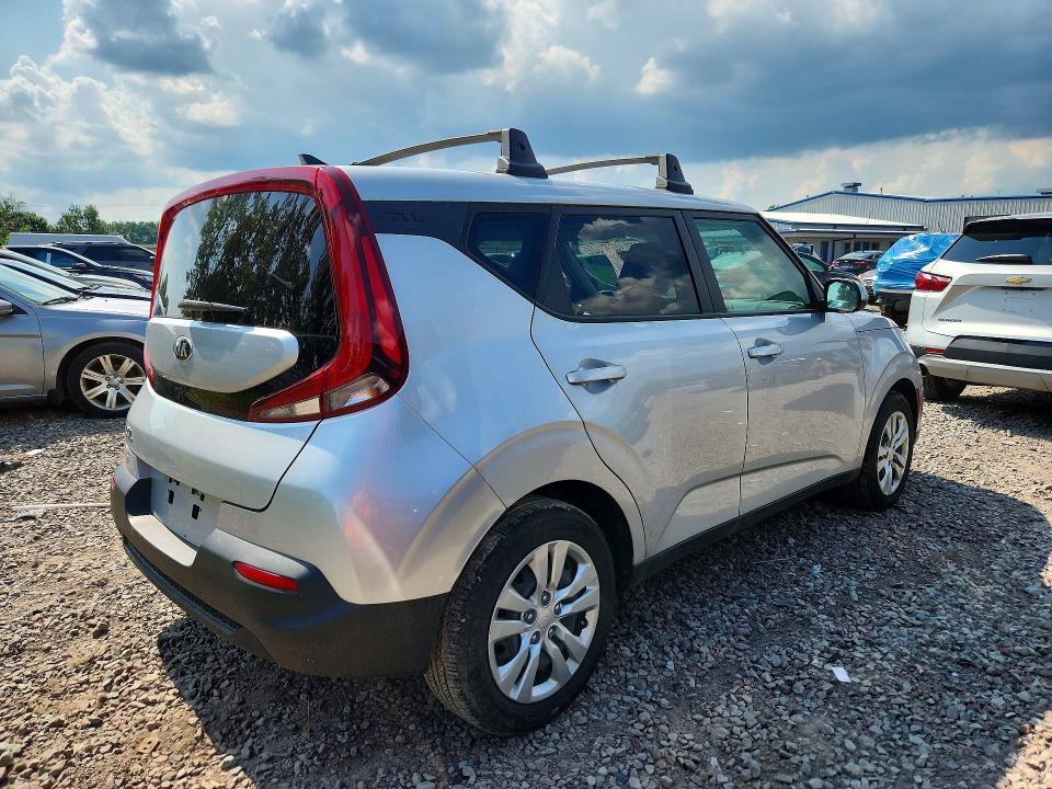 2020 Kia Soul VIN KNDJ23AU7L7734910 COPART salvage auction — ROOF, Ny - Mv-907A Salvage Certificate, sold $3,150 on 2026-07-20 (photo 3)