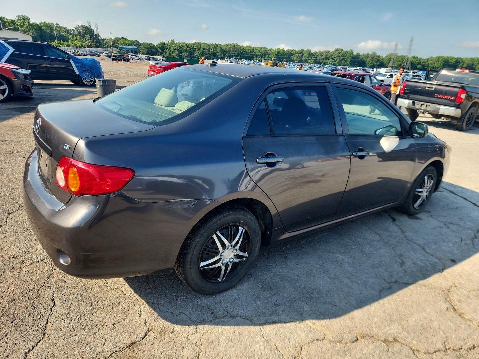 2009 Toyota Corolla VIN JTDBL40EX99071816 COPART salvage auction — FRONT END, Tn - Certificate Of Title, sold $875 on 2026-07-30 (photo 3)
