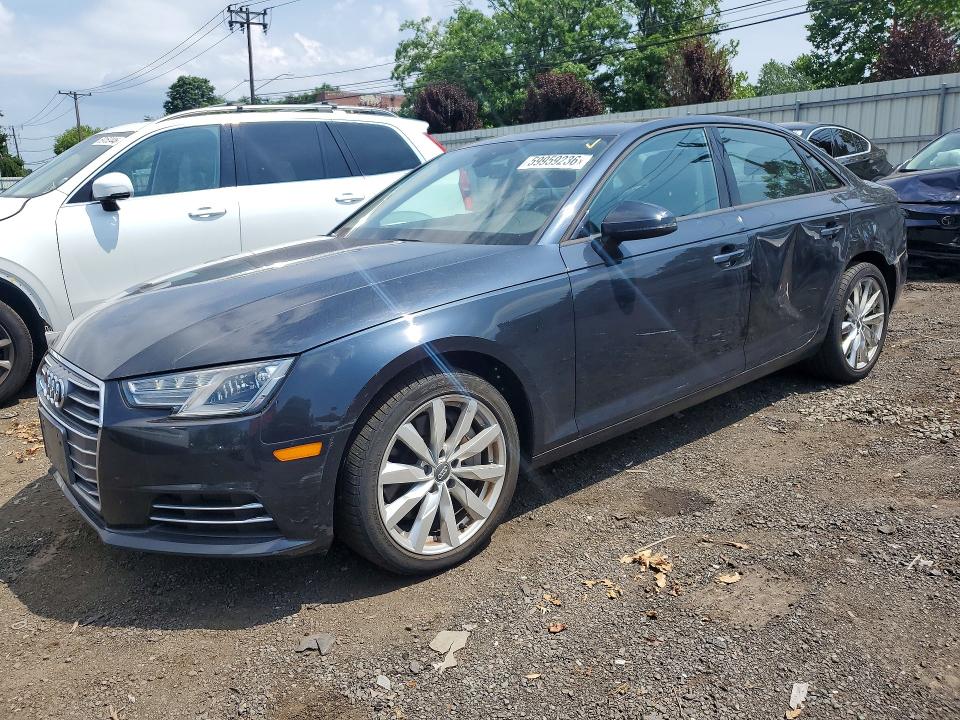 2017 Audi A4 VIN WAUANAF4XHN005143 COPART salvage auction — SIDE, Ct - Cert Of Title-Salvage, sold $6,800 on 2026-07-17 (photo 1)
