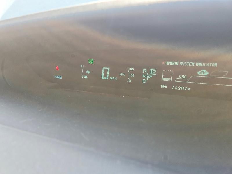 2012 Toyota Prius VIN JTDKN3DU1C5512849 COPART salvage auction — FRONT END, Ga - Cert Of Title-Salvage, sold $1,700 on 2026-07-30 (photo 9)