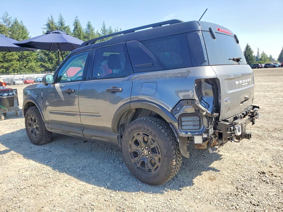2025 Ford Bronco VIN 3FMCR9CN1SRE71412 COPART salvage auction — REAR END, WA - BILL OF SALE, sold $11,250 on 2026-07-31 (photo 2)