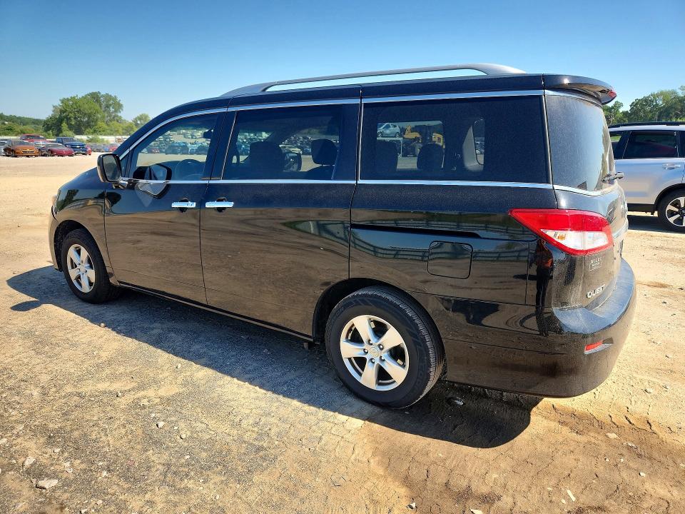2017 Nissan Quest VIN JN8AE2KP0H9169569 COPART salvage auction — FRONT END, WI - JUNKED VEHICLE BILL OF SALE, sold $325 on 2026-07-21 (photo 2)