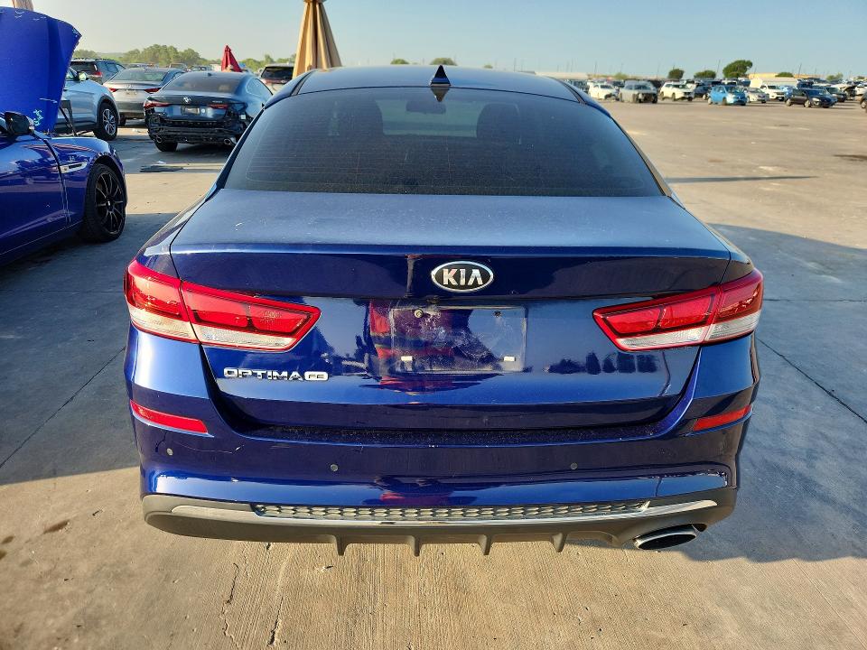 2019 Kia Optima VIN 5XXGT4L37KG364095 COPART salvage auction — FRONT END, TX - CERTIFICATE OF TITLE, sold $1,400 on 2026-07-27 (photo 6)