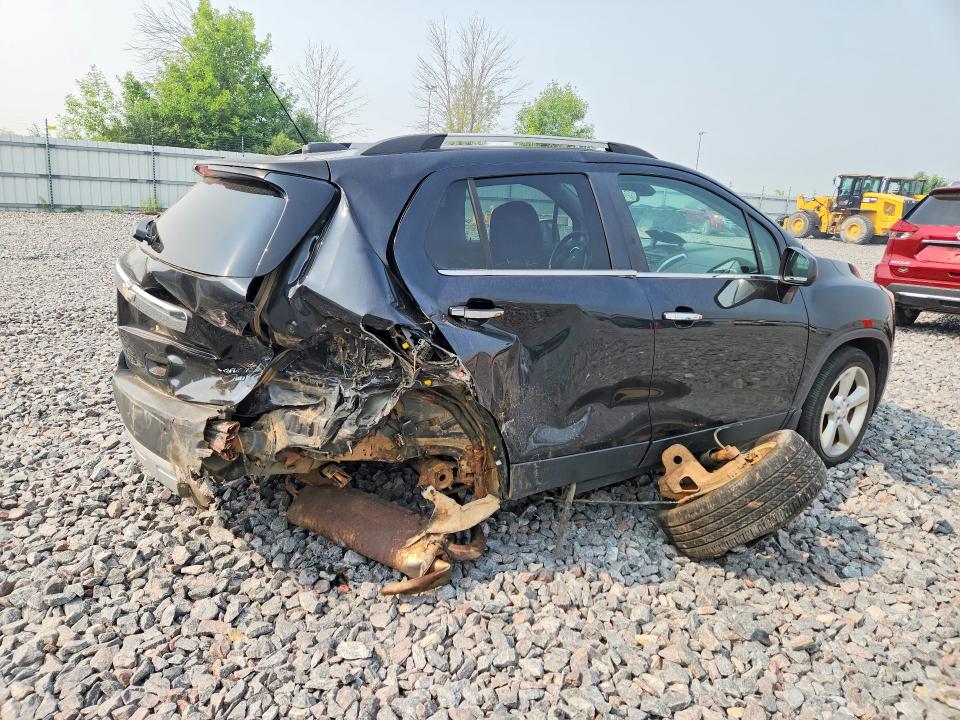 2015 Chevrolet Trax VIN KL7CJTSB9FB057981 COPART salvage auction — REAR END, WI - JUNKED VEHICLE BILL OF SALE, sold $725 on 2026-07-27 (photo 3)