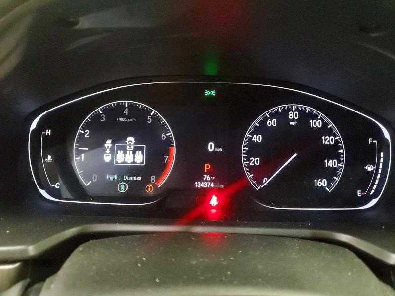2022 Honda Accord VIN 1HGCV1F17NA066052 COPART salvage auction — MECHANICAL, Fl - Certificate Of Title, sold $8,900 on 2026-08-03 (photo 9)