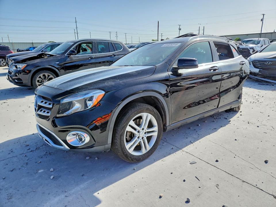 2018 Mercedes-benz Gla-klasse VIN WDCTG4GB4JJ474160 COPART salvage auction — REAR END, Tx - Salvage Vehicle Title, sold $1,700 on 2026-08-21 (photo 1)