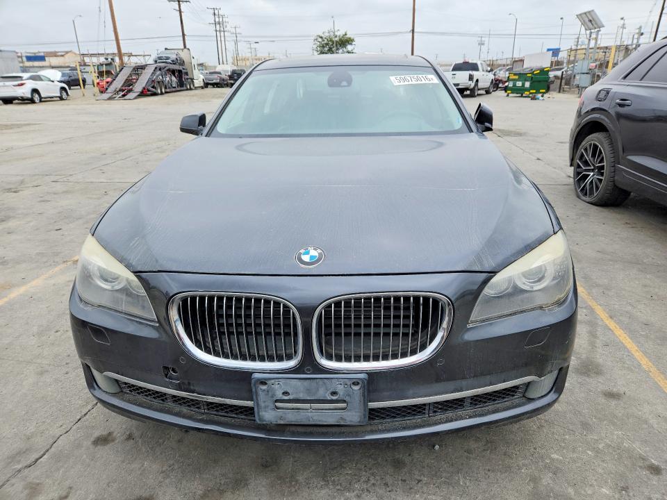 2012 BMW 7er VIN WBAKB8C58CC962572 COPART salvage auction — NORMAL WEAR, Ca - Salvage Acquisition Billofsale (P), sold $1,200 on 2026-07-27 (photo 5)