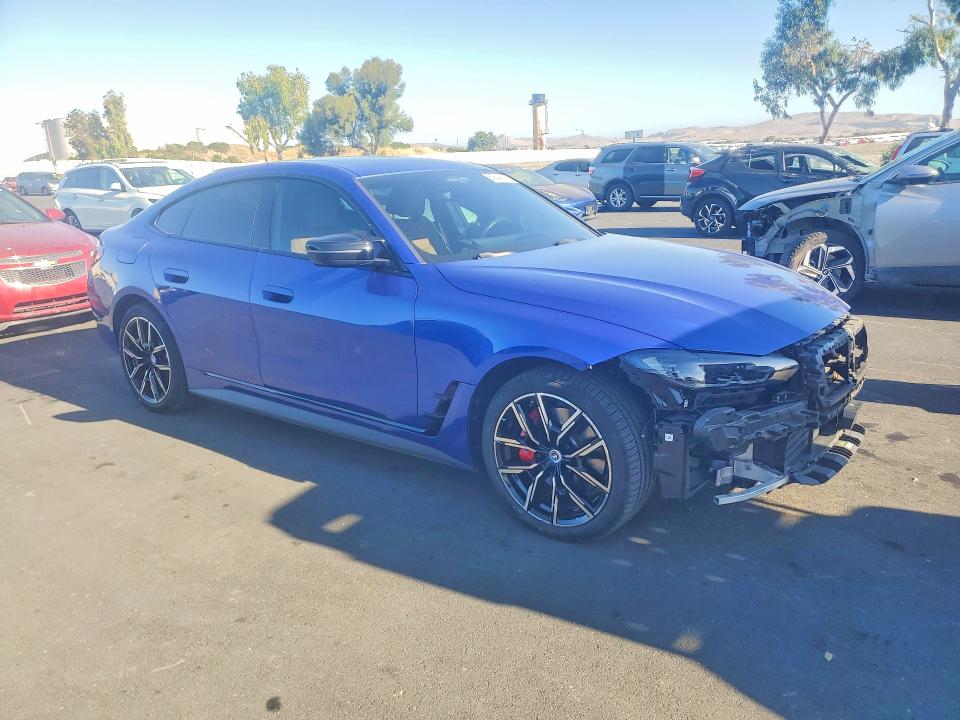 2023 BMW I4 VIN WBY33AW06PFN54795 COPART salvage auction — FRONT END, CA - SALVAGE CERTIFICATE, sold $11,800 on 2026-07-27 (photo 4)