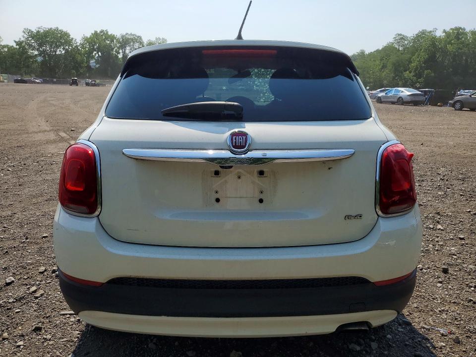 2016 Fiat 500x VIN ZFBCFYBT2GP381906 COPART salvage auction — BURN, NY - MV-907A SALVAGE CERTIFICATE, sold $450 on 2026-07-16 (photo 6)