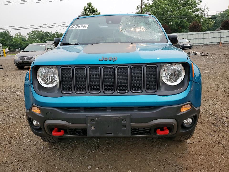 2022 Jeep Renegade VIN ZACNJDC18NPN56814 COPART salvage auction — ROOF, Ct - Cert Of Title-Salvage, sold $5,800 on 2026-08-21 (photo 5)