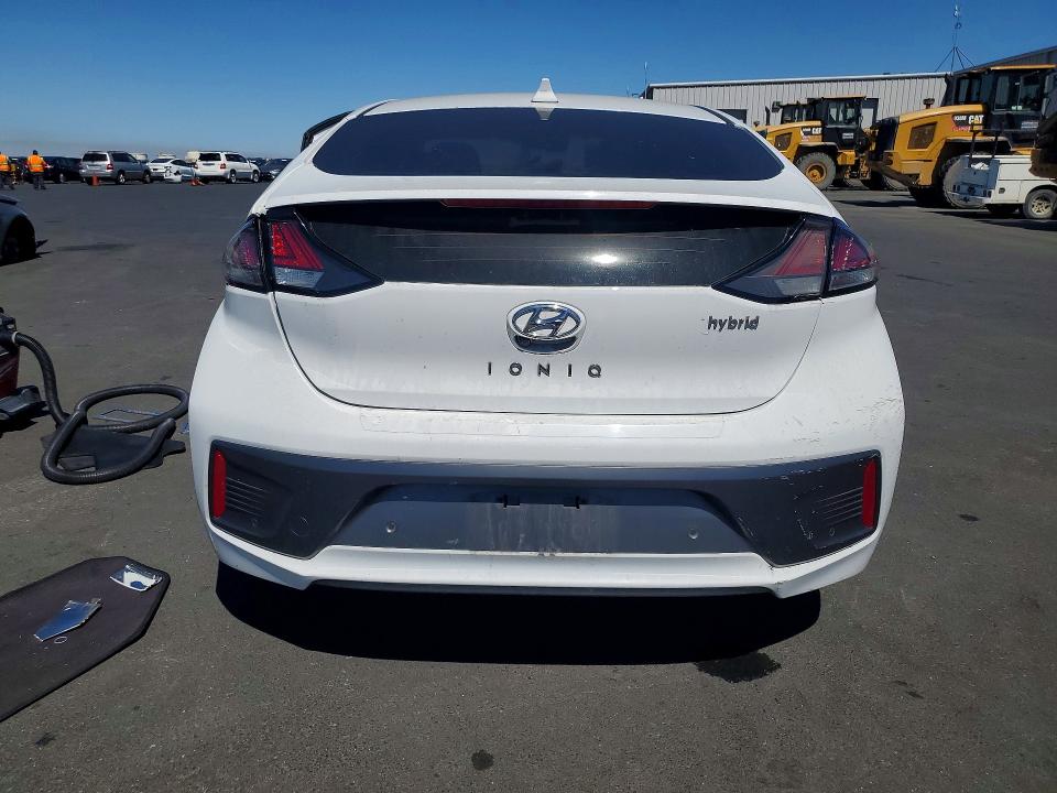2021 Hyundai Ioniq VIN KMHC05LC3MU255283 COPART salvage auction — FRONT END, Salvage Title, sold $2,100 on 2026-07-27 (photo 6)