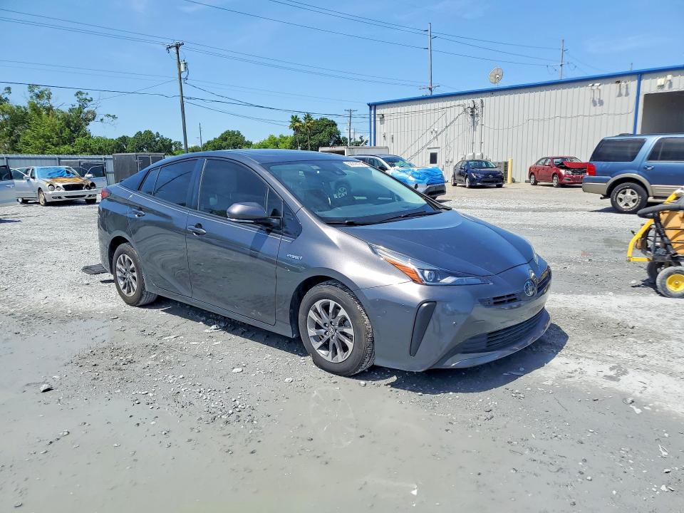 2019 Toyota Prius VIN JTDKARFU7K3070083 COPART salvage auction — SIDE, Fl - Cert Of Title Slvg Rebuildable, sold $3,400 on 2026-07-31 (photo 4)
