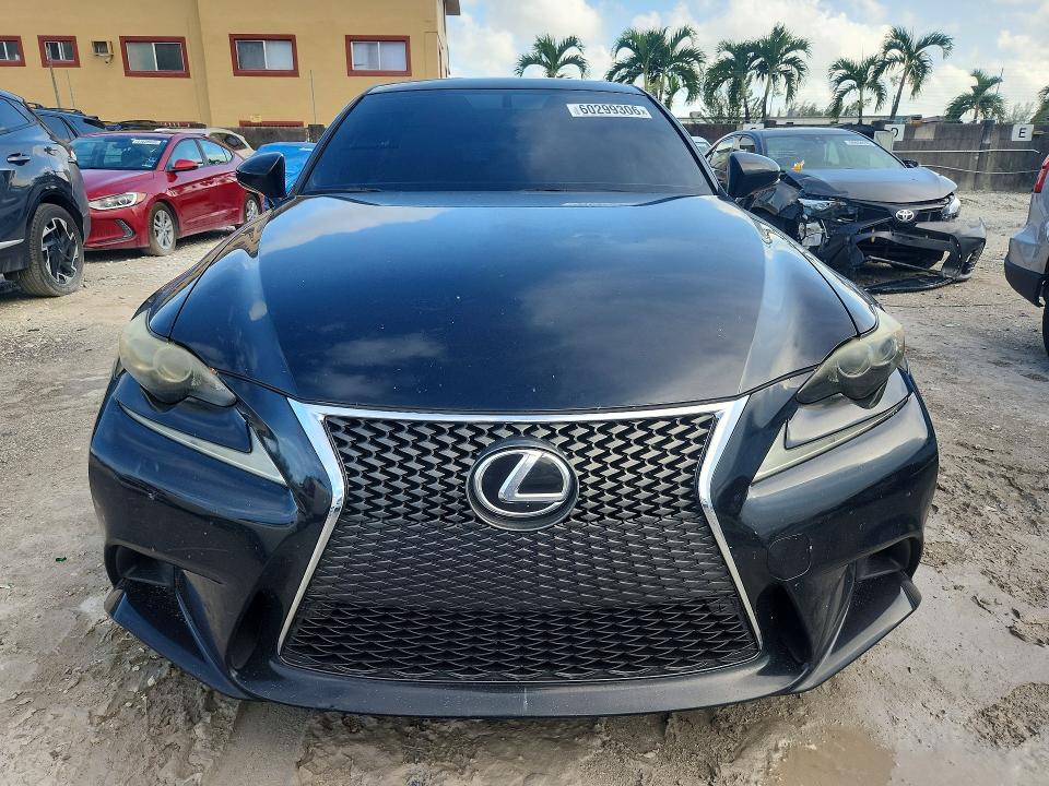2016 Lexus Is VIN JTHBA1D25G5024409 COPART salvage auction — REAR END, Fl - Cert Of Title Slvg Rebuildable, sold $4,300 on 2026-07-17 (photo 5)