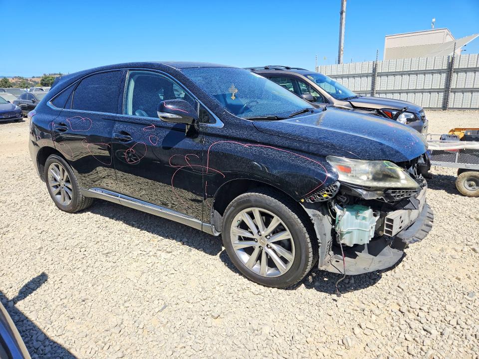 2013 Lexus Rx VIN JTJZB1BA4D2008445 COPART salvage auction — FRONT END, Ca - Salvage Certificate, sold $1,450 on 2026-07-28 (photo 4)