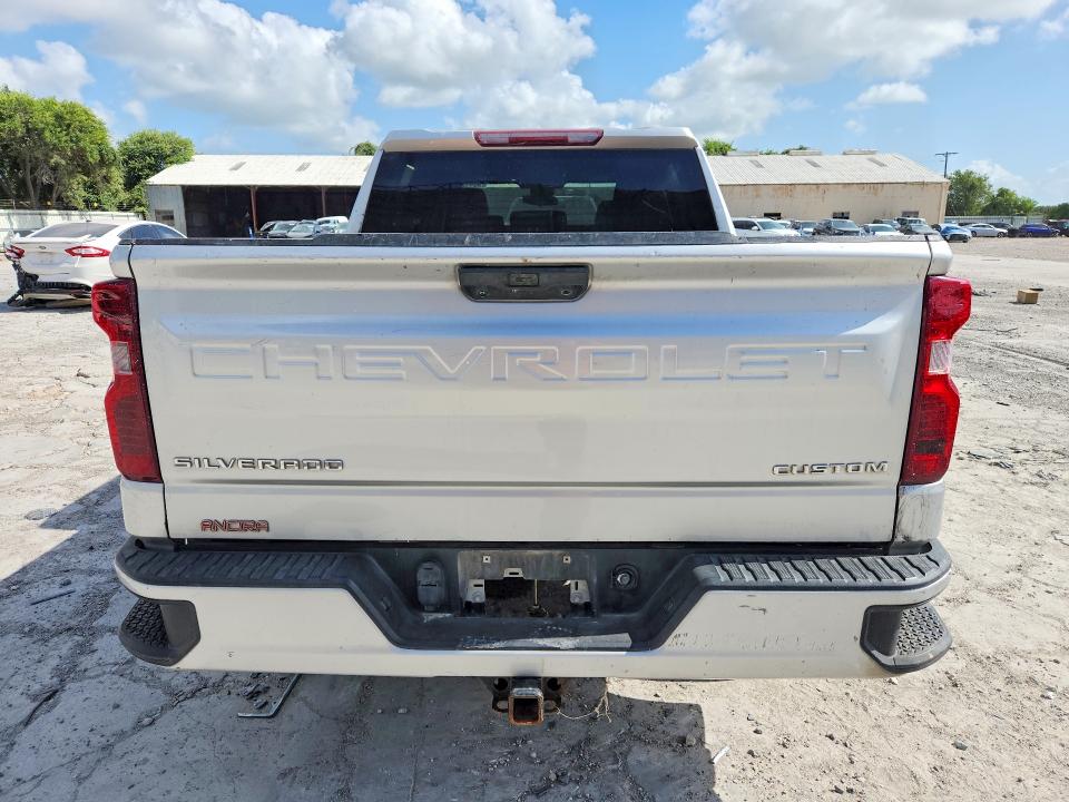 2022 Chevrolet Silverado 1500 VIN 3GCPABEK4NG608527 COPART salvage auction — MECHANICAL, Tx - Certificate Of Title, sold $9,500 on 2026-07-28 (photo 6)