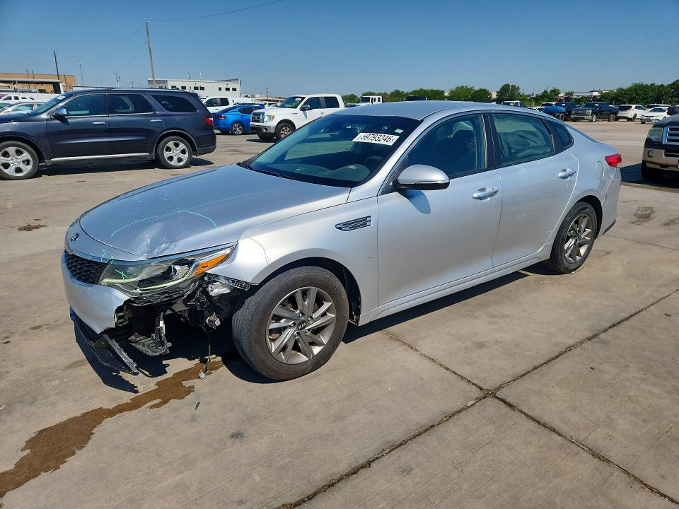 2019 Kia VIN 5XXGT4L36KG371393 COPART salvage auction — FRONT END, Tx - Salvage Vehicle Title, sold $1,800 on 2026-07-09 (photo 1)