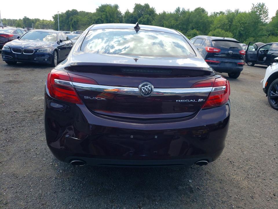 2017 Buick Regal VIN 2G4GL5EXXH9117073 COPART salvage auction — REAR END, Va - Certificate Of Title (P), sold $1,500 on 2026-07-30 (photo 6)