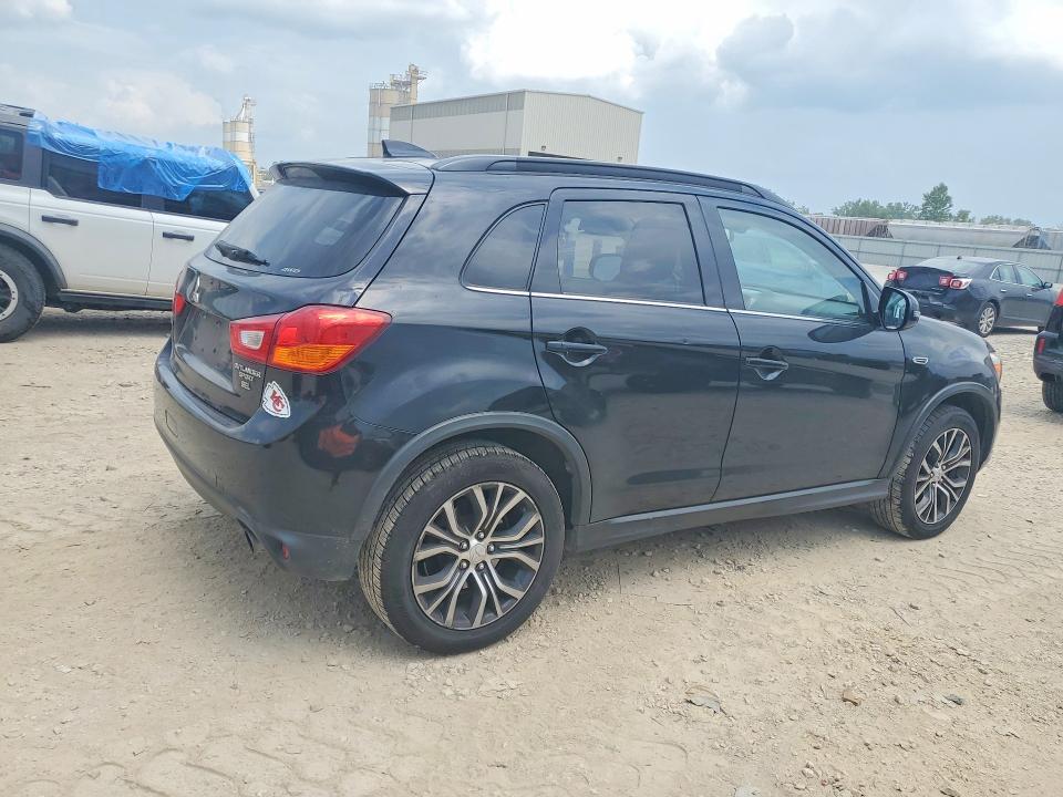 2017 Mitsubishi Outlander VIN JA4AR4AW5HZ049619 COPART salvage auction — FRONT END, Salvage Title, sold $1,150 on 2026-07-28 (photo 3)