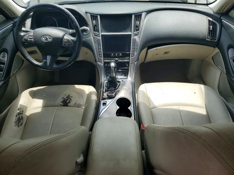 2017 Infiniti Q50 VIN JN1EV7AP8HM736624 COPART salvage auction — MECHANICAL, Tn - Salvage Cert-Rebuilt Vehicle, sold $1,250 on 2026-07-27 (photo 8)