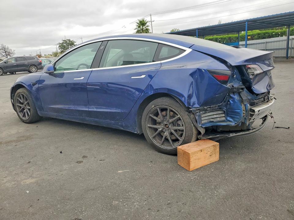 2019 Tesla Model 3 VIN 5YJ3E1EBXKF497156 COPART salvage auction — REAR END, Ca - Salvage Certificate, sold $3,650 on 2026-07-14 (photo 2)