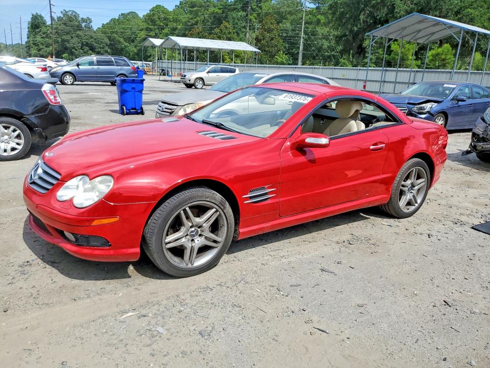 2006 Mercedes-benz Sl-klasse VIN WDBSK75F86F110386 COPART salvage auction — VANDALISM, Ga - Cert Of Title-Rebuilt Salvage, sold $3,350 on 2026-08-13 (photo 1)