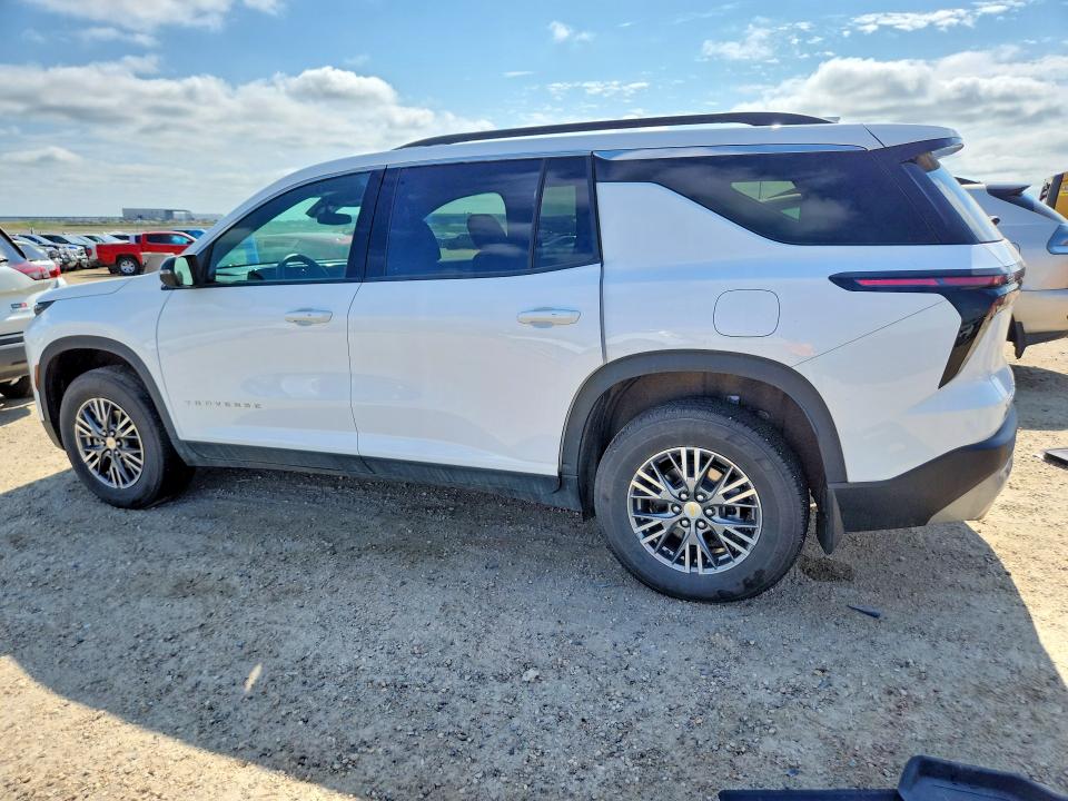 2025 Chevrolet Traverse VIN 1GNEVGRS9SJ284706 COPART salvage auction — WATER/FLOOD, Ab - Bos - Nonrepairable, sold $13,000 on 2026-09-03 (photo 2)