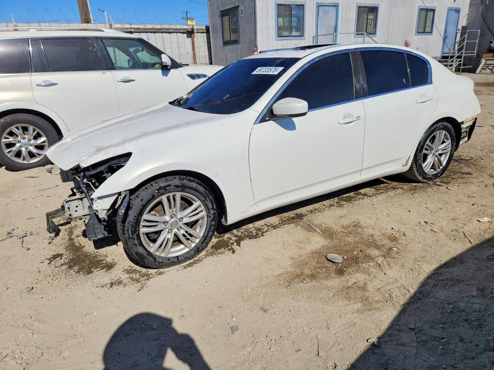 2011 Infiniti G37 VIN JN1CV6AP0BM305526 COPART salvage auction — STRIPPED, CA - DLR/DIS/EXP ONLY SALVAGE TITLE, sold $200 on 2026-07-13 (photo 1)