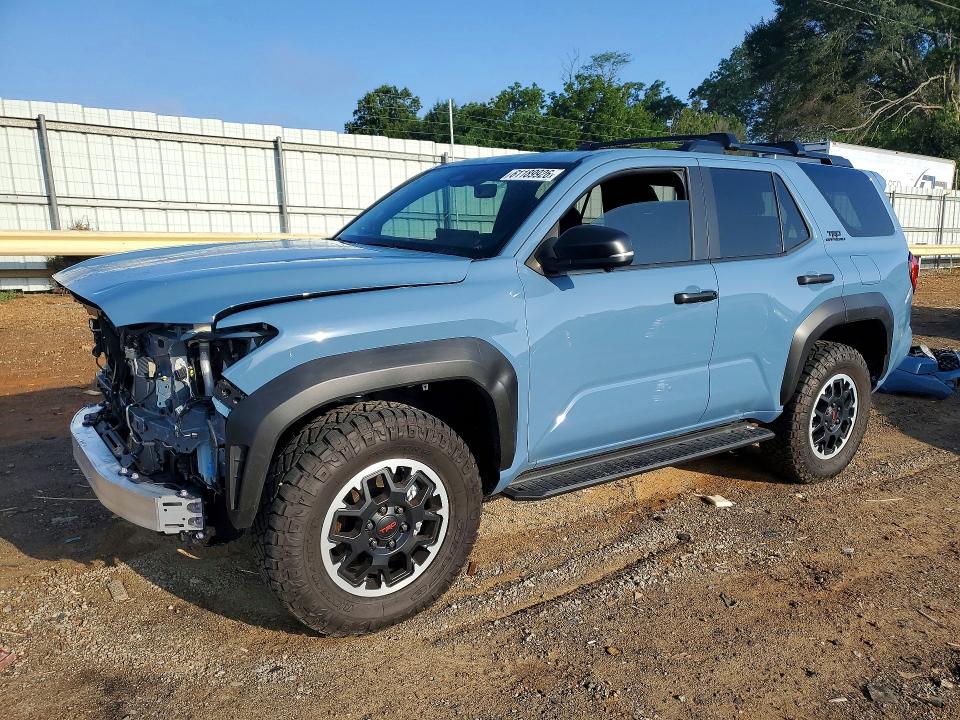 2025 Toyota 4runner VIN JTEVA5BR3S5062313 COPART salvage auction — FRONT END, Ga - Cert Of Title-Salvage, sold $33,000 on 2026-07-17 (photo 1)